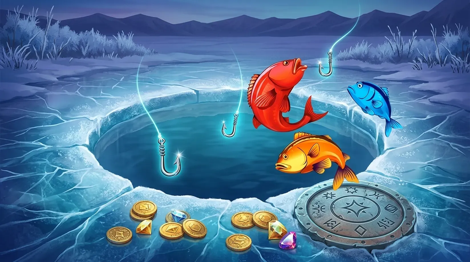 Ice Fishing Game GB